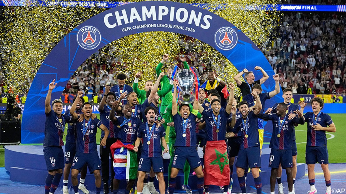 PSG houdt Leandro Trossard en Arsenal van droomdubbel: Fransen blijven op Champions League-troon na thriller met strafschoppen