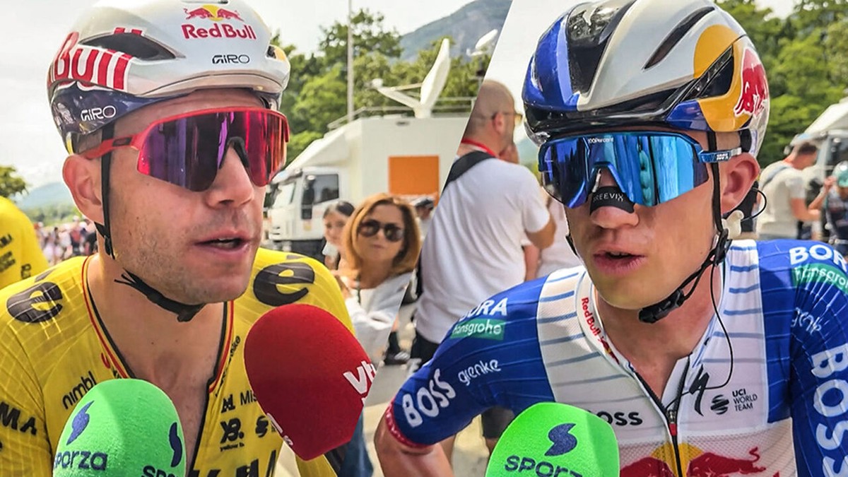 Wout van Aert had "geen geweldig gevoel" in Tour Auvergne-Rhône-Alpes, maar relativeert: "Niets om zorgen over te maken"