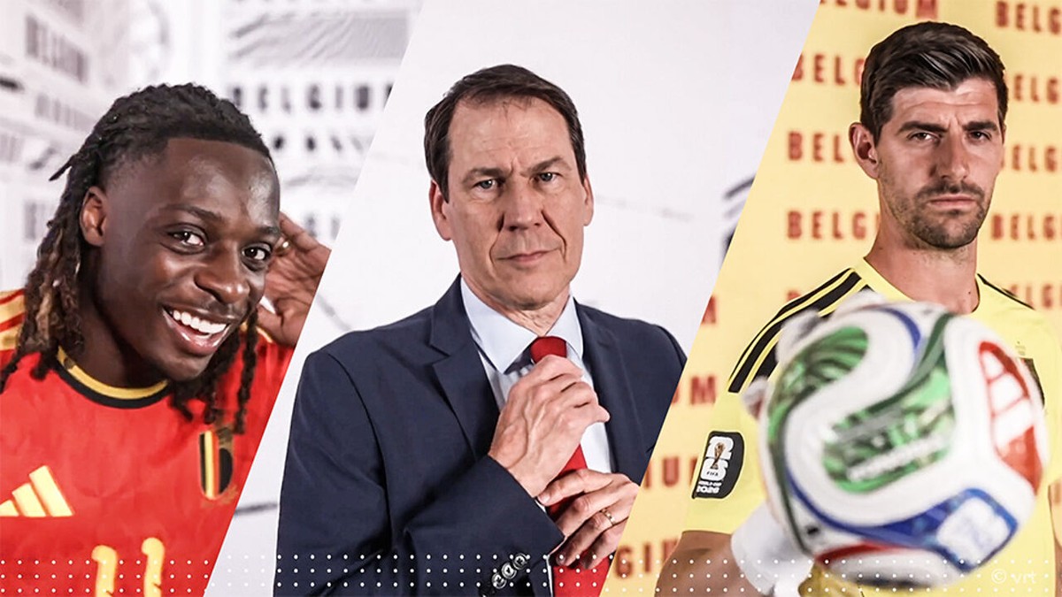 Heerlijke beelden van de Belgen: Lukaku legt iedereen zwijgen op, zelfs Rudi Garcia steelt de show voor WK-camera