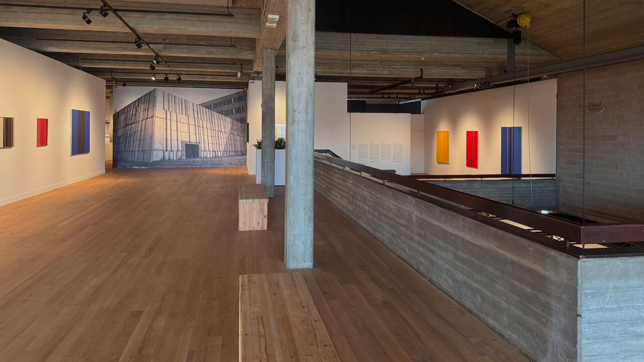 Streepjescode en fiftiesvibe: abstracte kunstenaar Luc Peire te (her)ontdekken in Knokke
