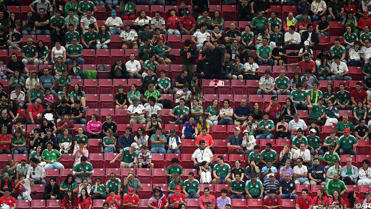 44.985 toeschouwers bij Zuid-Korea tegen Tsjechië? Tribunes vertellen een andere waarheid
