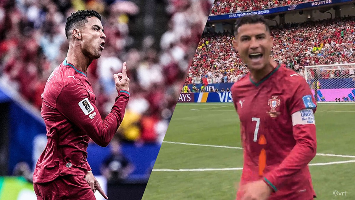 "Het was een heel moeilijke week": Ronaldo prikt na twee goals (en opvallende schreeuw) terug naar "erg harde" critici