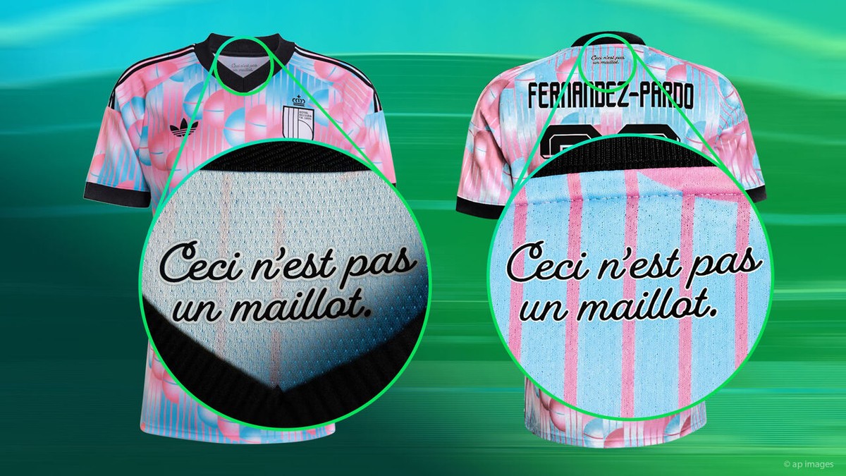 Magritte-shirt van Rode Duivels ziet er straks subtiel anders uit door FIFA (al vond Adidas creatieve oplossing)