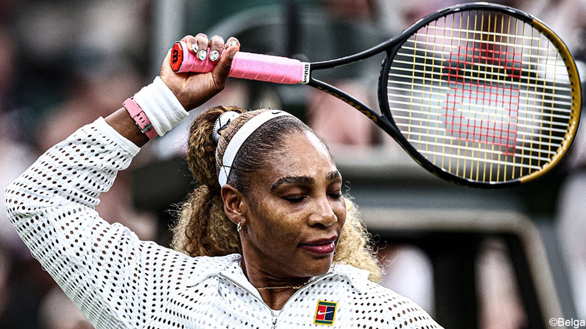 "Je blik wordt ernaartoe gezogen": onze man in Londen maakt kennis met het aura van Serena Williams