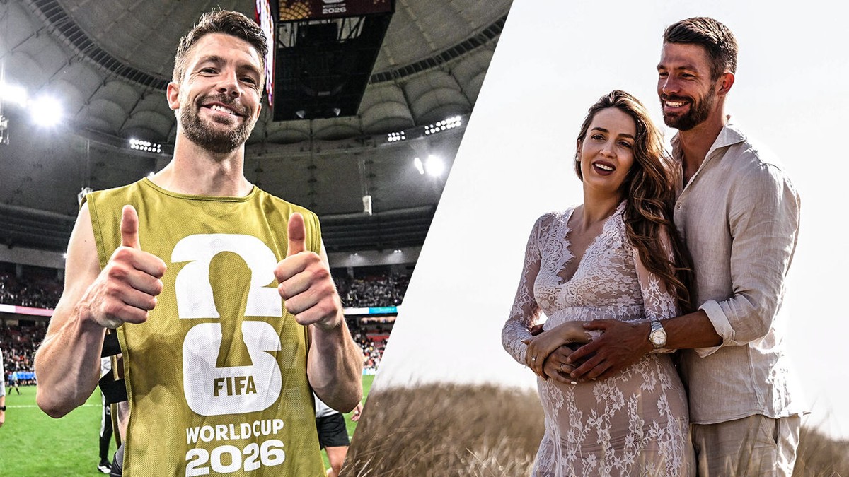 Nét op tijd voor de bevalling: Brandon Mechele en partner verwelkomen dochtertje Celestine vlak na WK-exit