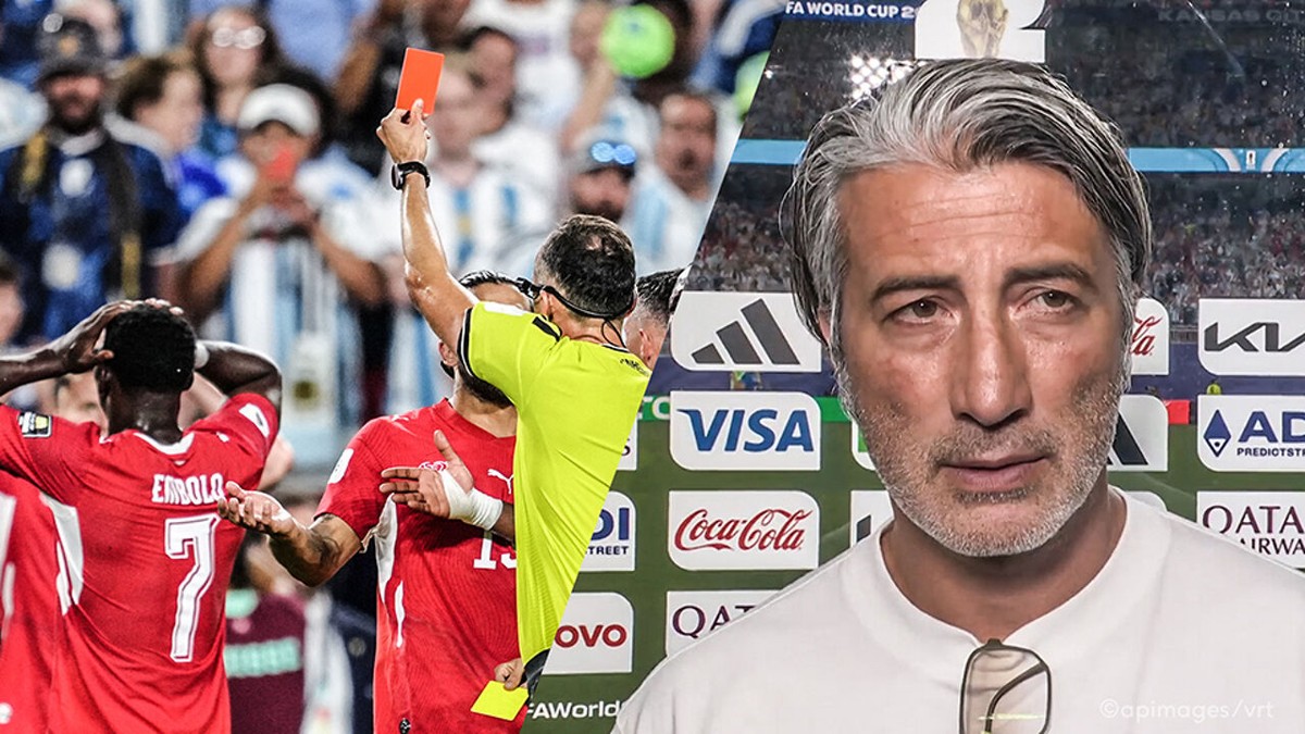 "Een rampzalige beslissing": Zwitserland reageert vol onbegrip na allesbeslissende rodekaartfase tegen Argentinië