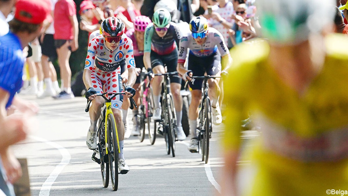 Achterstand van Jonas Vingegaard koekt nog wat meer aan: "Maar het is te vroeg om de Tour op te geven"