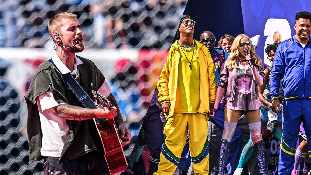 Hilariteit om bijrolletjes Ronaldo en Ronaldinho, ook ballade van Justin Bieber: het beste van de (27 minuten) halftimeshow