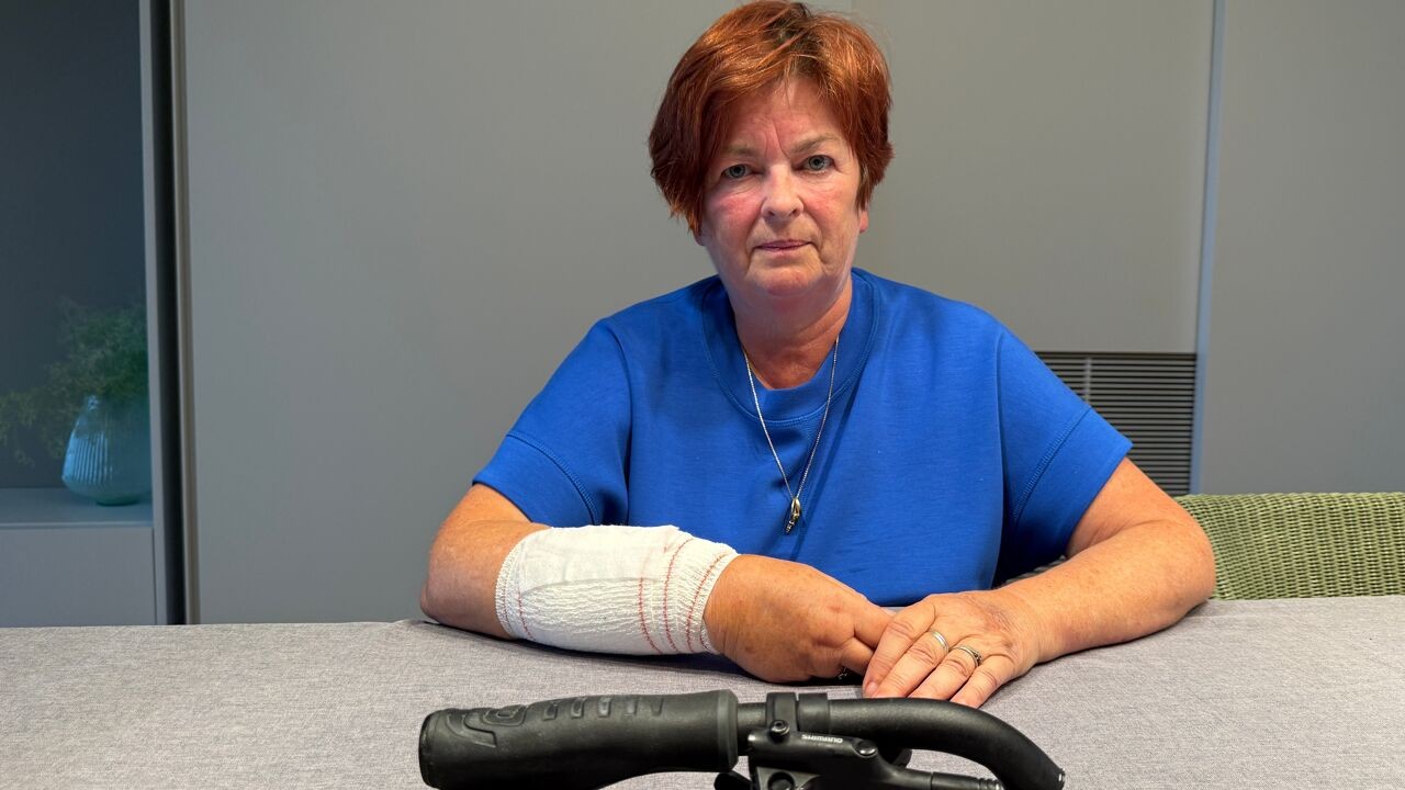 Mieke heeft fiets en spullen terug die gestolen werden aan spoeddienst na zware val in Ieper