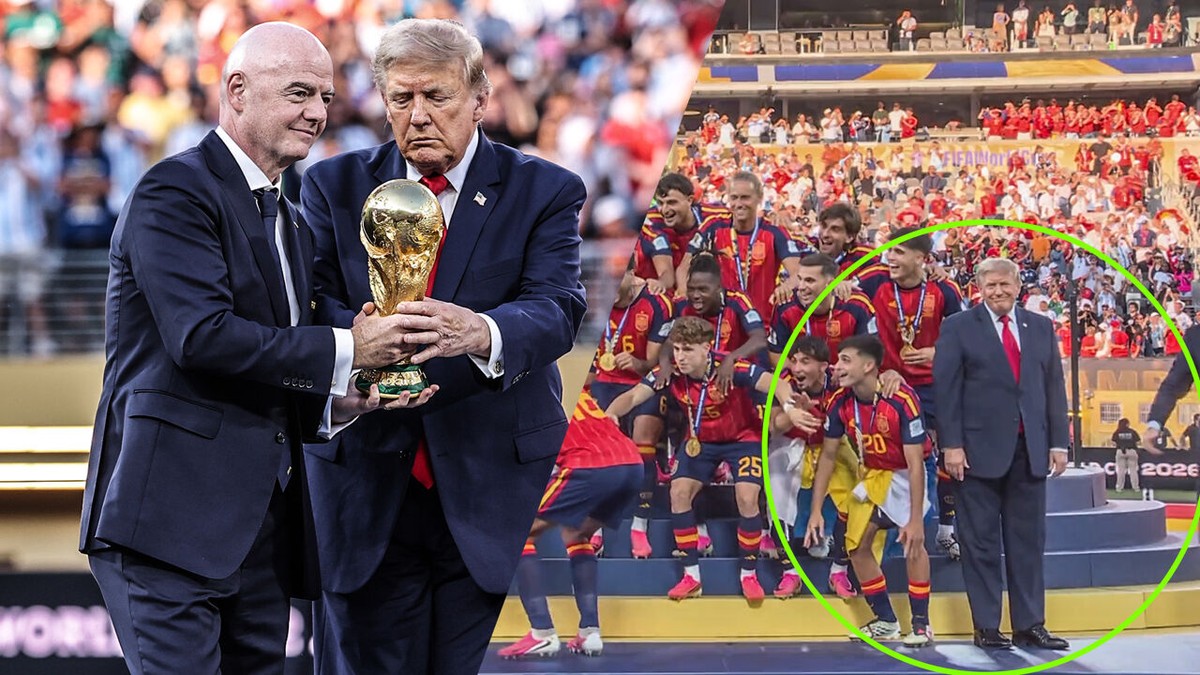 "Ga daar toch weg!": Donald Trump eist toch weer de aandacht op met "tragisch" moment bij trofee-uitreiking