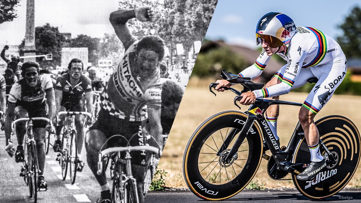 41 jaar later is het eindelijk zover: Remco Evenepoel is eerste Belg sinds jaren '80 die Tourrit wint op 21 juli