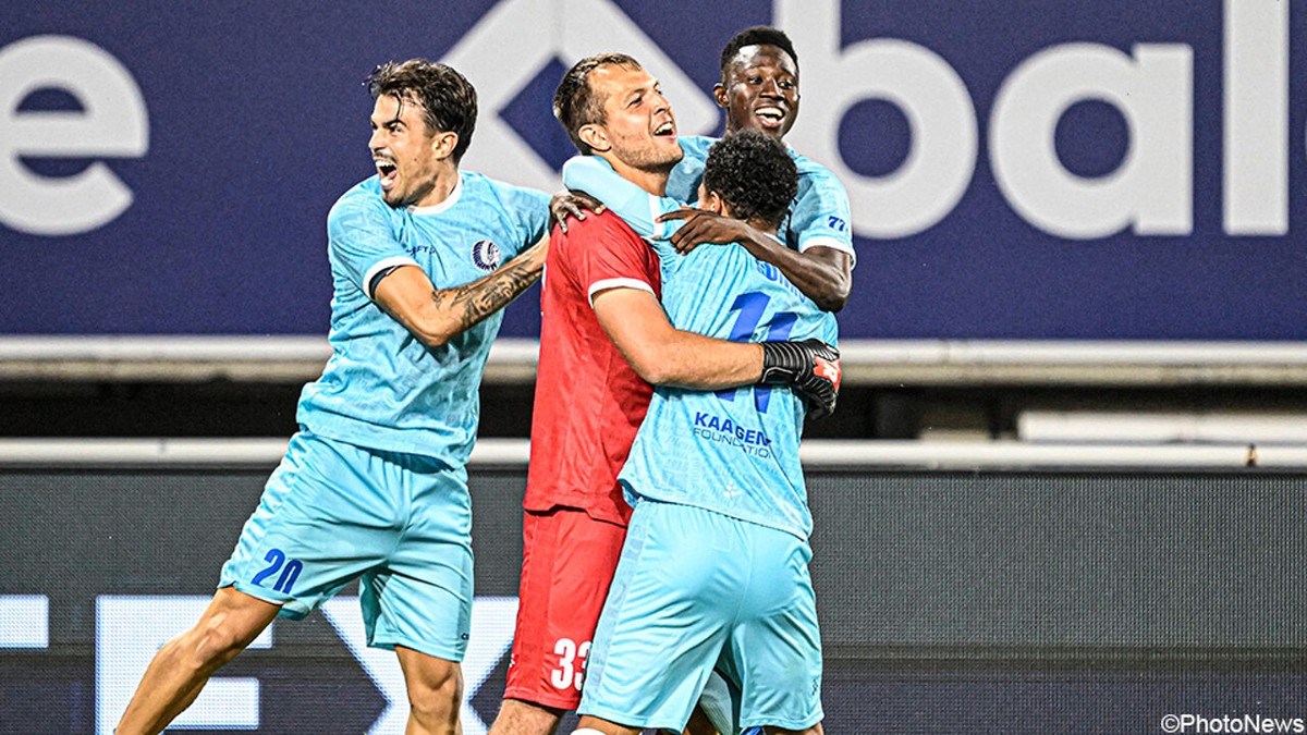 Davy Roef is wéér van goudwaarde in strafschoppenreeks: KAA Gent mag nog voorronde verder in Conference League
