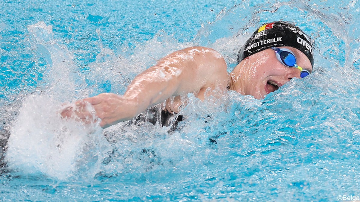 "Mooi begin van de week": Vanotterdijk tevreden ondanks nipt missen finale 100m vrij, Gaspard blijft "ontgoocheld" achter