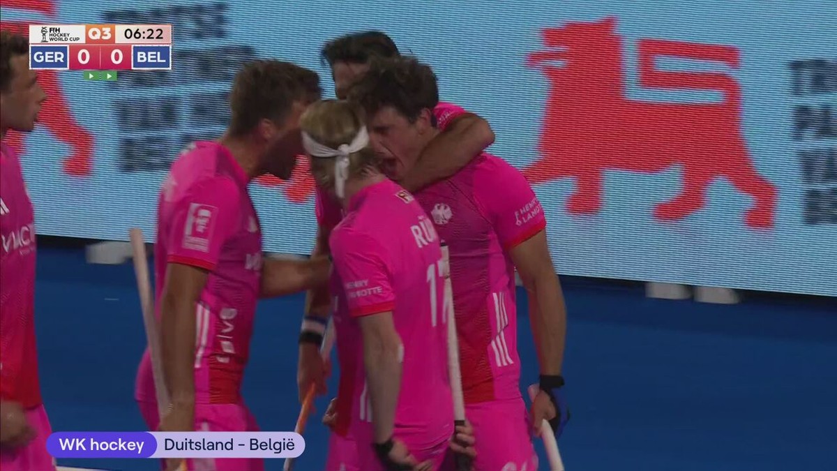 WK hockey: verslag Duitsland - België 1-0