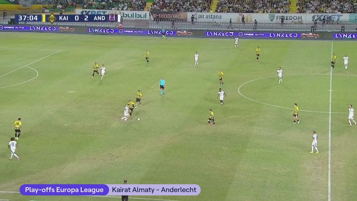 Anderlecht heeft Europese kwalificatie bijna binnen na 0-3-zege tegen Almaty