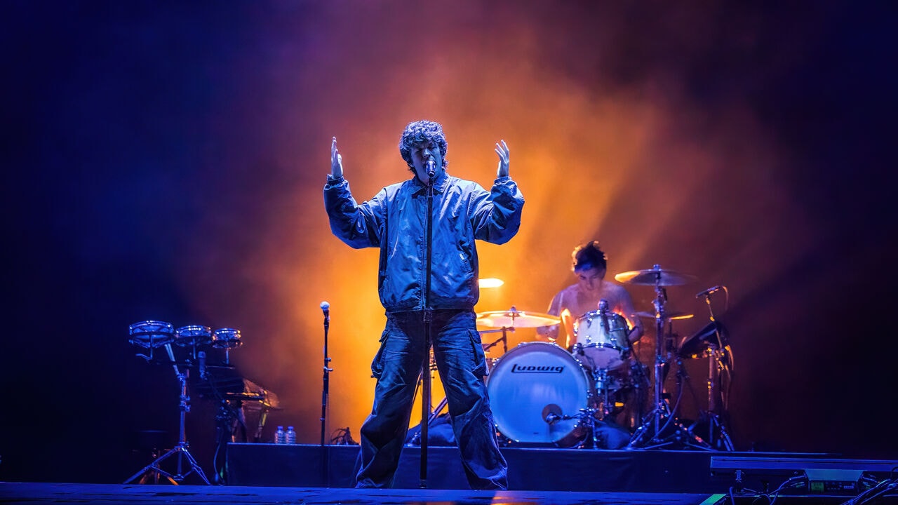 Amerikaanse hardcoreband Turnstile staat op openingsdag op Rock Werchter