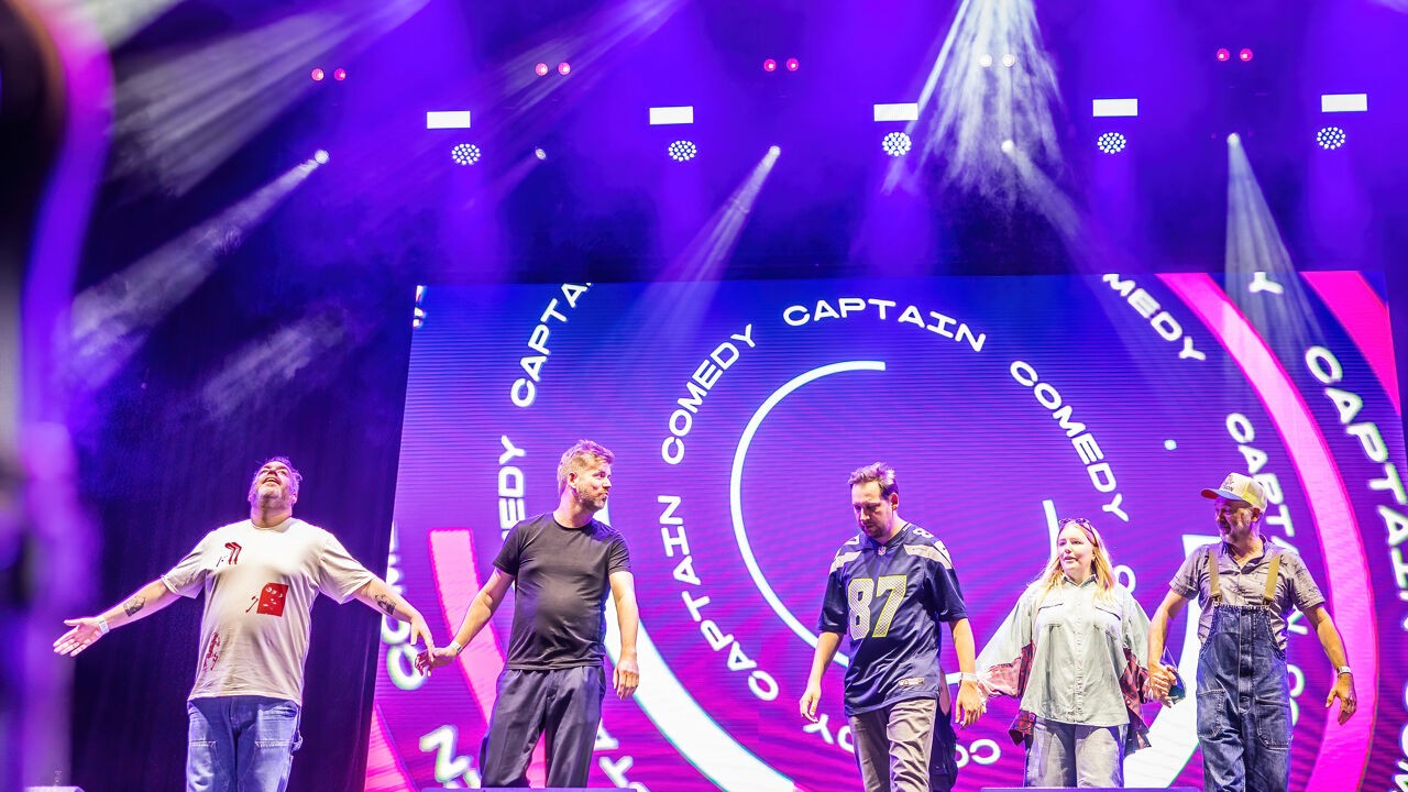 "Er was gebabbel en rumoer, dus dit concept heeft tijd nodig": zo was de terugkeer van comedy op Pukkelpop