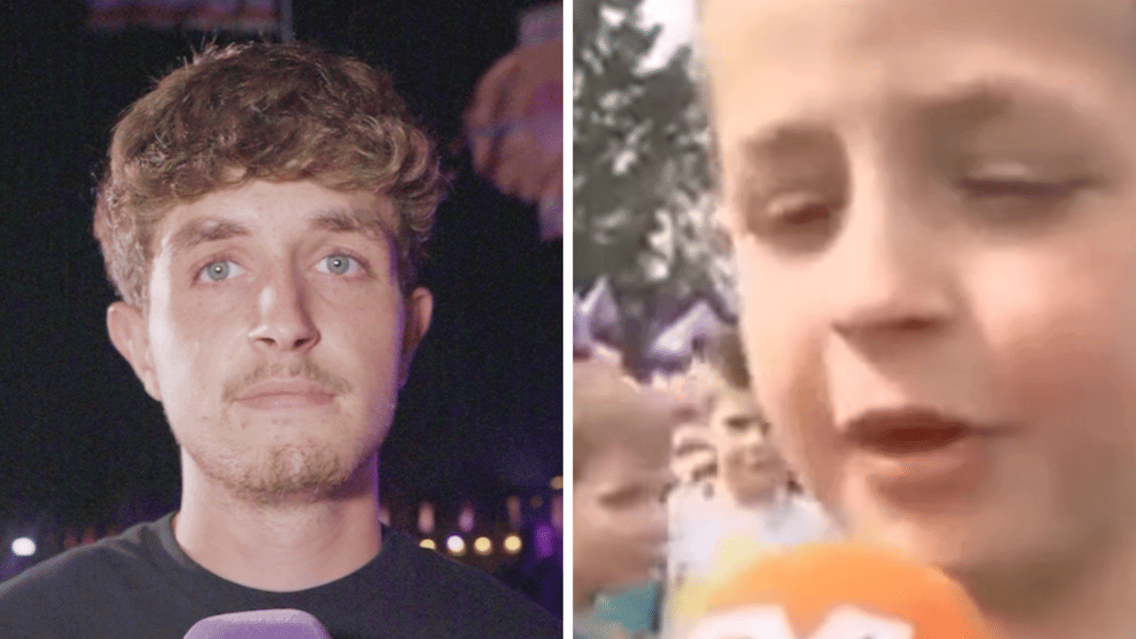 "Ik wilde ze gewoon van het springkasteel meppen": Jens (20) onthult na 13 jaar het verhaal achter virale 'kindje slaan'-video