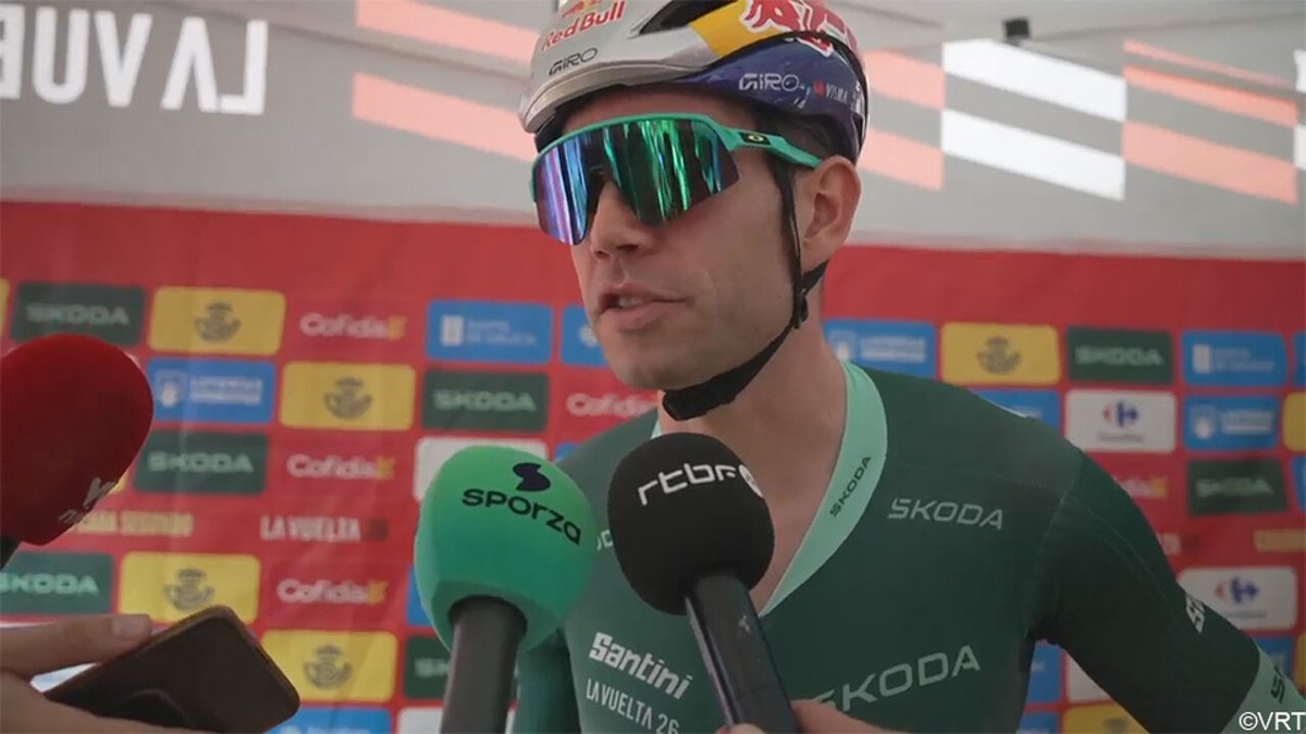 Wout van Aert hoopt vandaag op sprint (voor eigen succes?): "Het hangt ervan af wie zich het beste voelt"