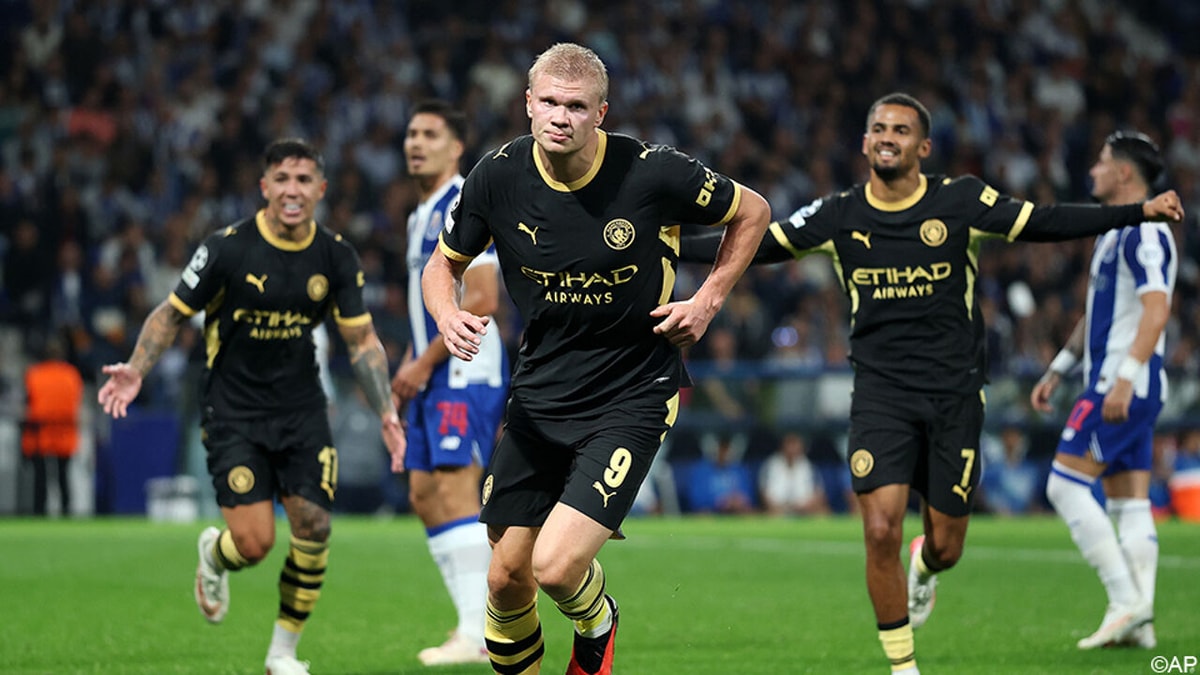 Met Erling Haaland als "Mister 100%": Noor scoort 58e en 59e doelpunt in 59e Champions League-wedstrijd tegen Porto