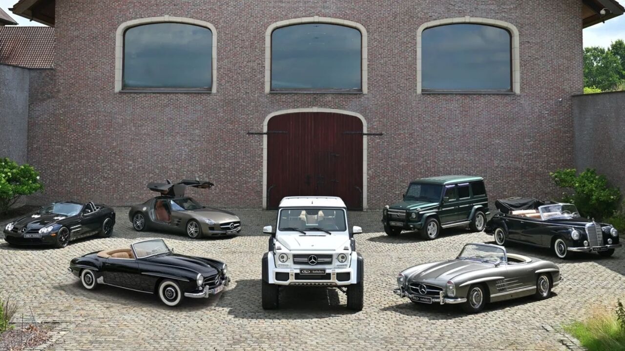 Autocollectie van 'bingokoning' Willy Michiels onder de hamer: pronkstuk is Mercedes van 1 miljoen euro