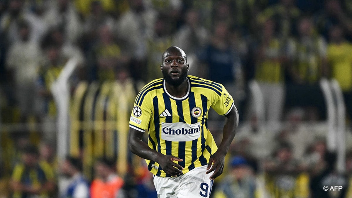 Eerste keer in de basis, maar Lukaku blijft op zijn honger zitten bij Fenerbahçe