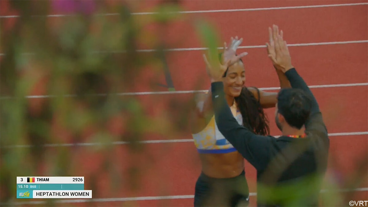 Noor Vidts sluit eerste dag op zevenkamp van Talence als leidster af, net voor Nafi Thiam (die wel 4 seizoensbestes neerzet)