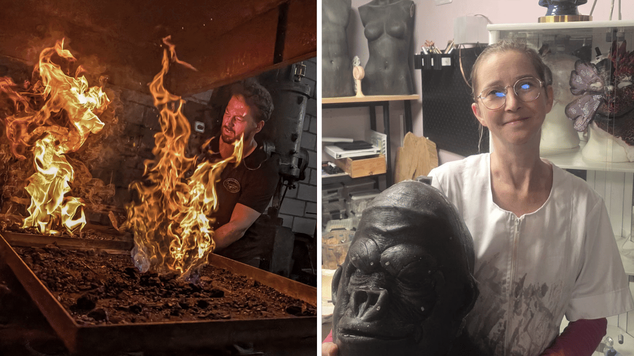 Van pruikenmaker tot kunstsmid: volwassenenonderwijs geeft Cindy en Dirk nieuwe kansen