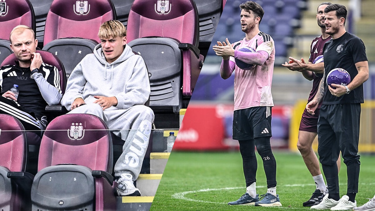Anderlecht hervat na week vakantie trainingen (met Nathan De Cat in de tribune): "Er hingen verantwoordelijkheden aan vast"