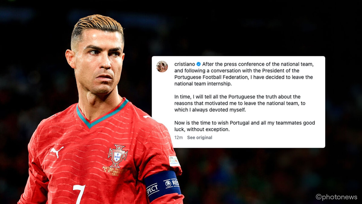 "Ooit zal ik de waarheid vertellen": ontevreden Cristiano Ronaldo verlaat Portugese kamp (voor eeuwig?) na incident met bondscoach