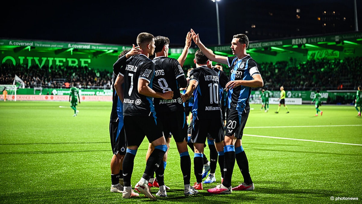 Club Brugge laat gedachten even afdwalen (naar Champions League?), maar boekt wel ruime zege op La Louvière