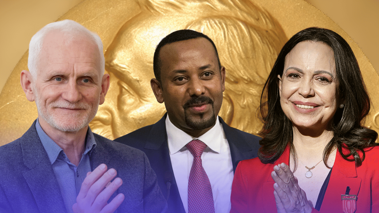 Op een zucht van oorlog, vrijgelaten of politiek buitenspel gezet: zo vergaat het 6 vorige Nobelprijswinnaars voor de Vrede
