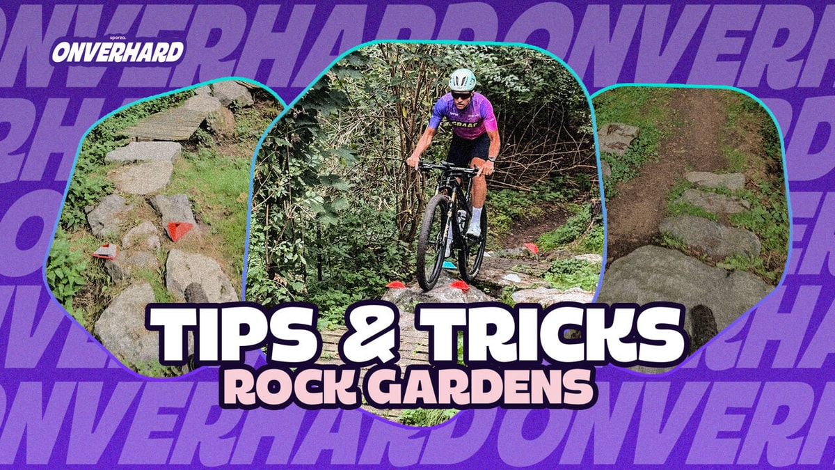 "Zo rijd je over een rock garden": Bert en Bavo geven technische mountainbiketips