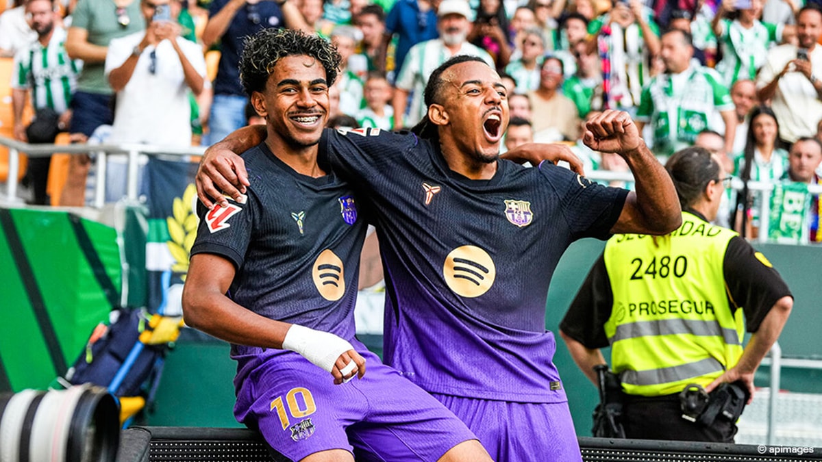 Spektakel in Sevilla: Barcelona wint dankzij absolute wereldgoal Yamal van Betis, dat rood pakt na dubbele kopstoot