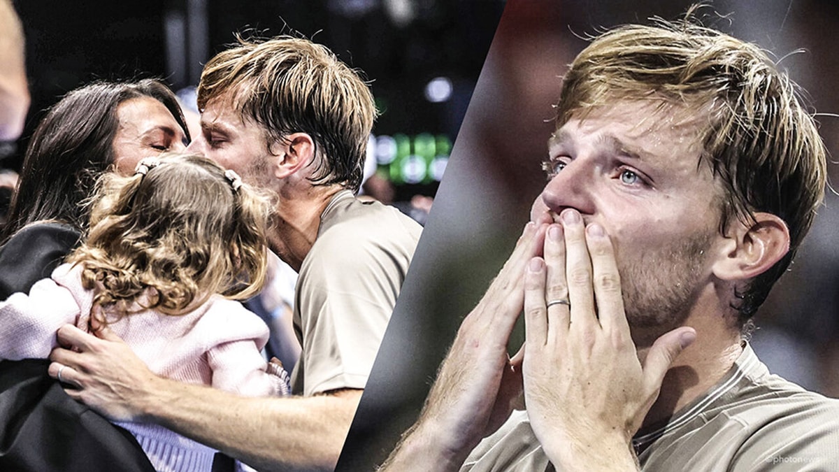 "Ik zal pensioenfeestje moeten annuleren": David Goffin wint zijn eerste match op de European Open na knappe comeback