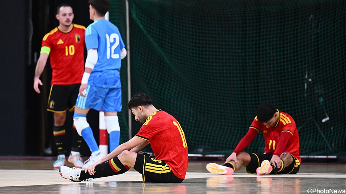 Rode Duivels Futsal slikken late gelijkmaker tegen Slovenië in jacht op historische WK-kwalificatie