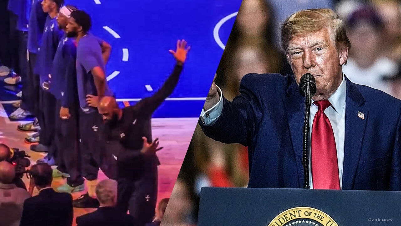 "Een complete schande": Amerikaans president Donald Trump haalt uit naar LeBron James na beweging tijdens volkslied