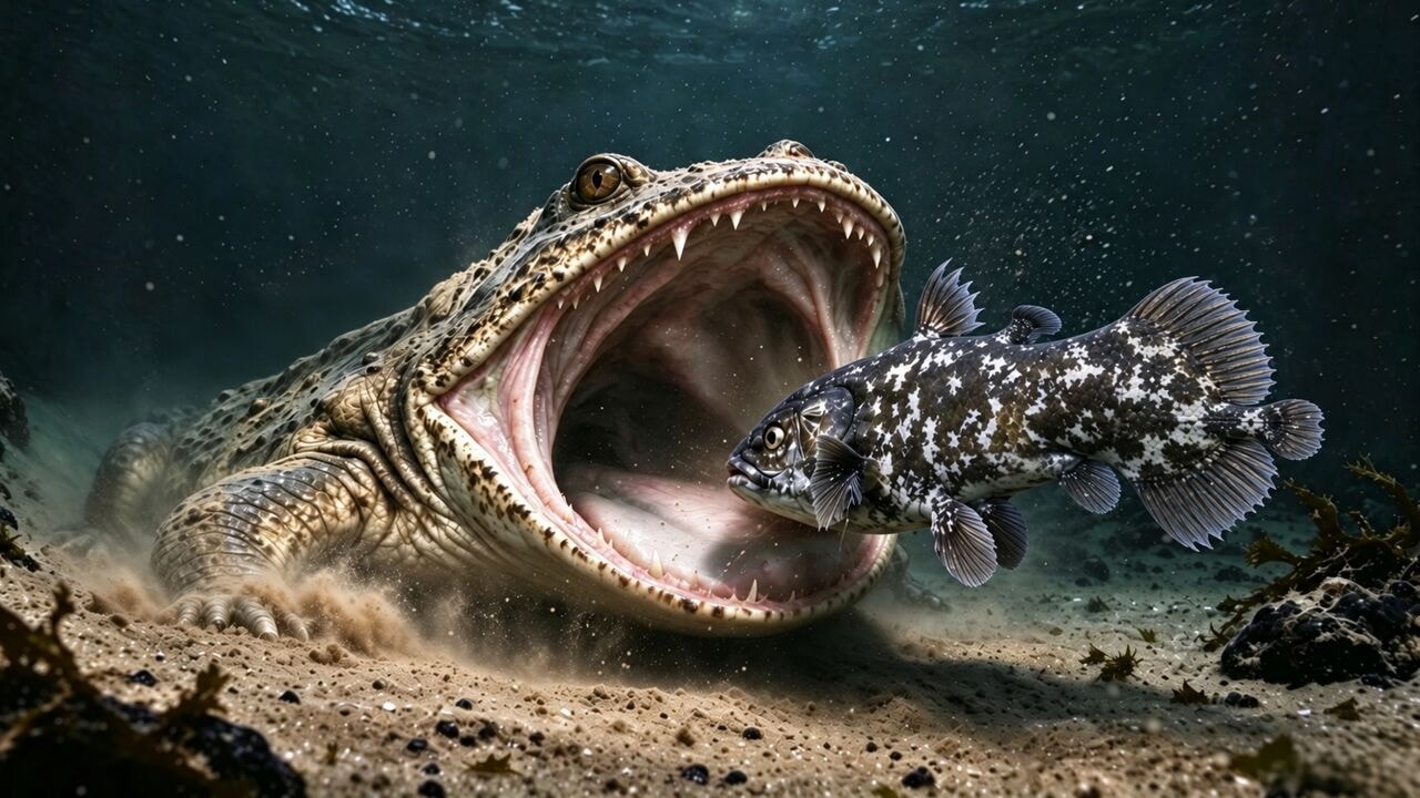 Eerste fossiele resten van zoutwateramfibie ontdekt: maak kennis met Gerrothorax maritimus