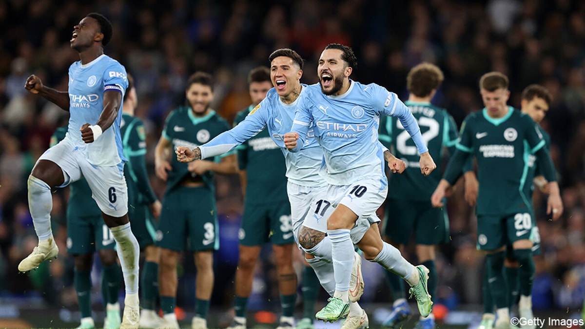 Manchester City voorkomt pas na strafschoppen nieuwe verrassing in League Cup