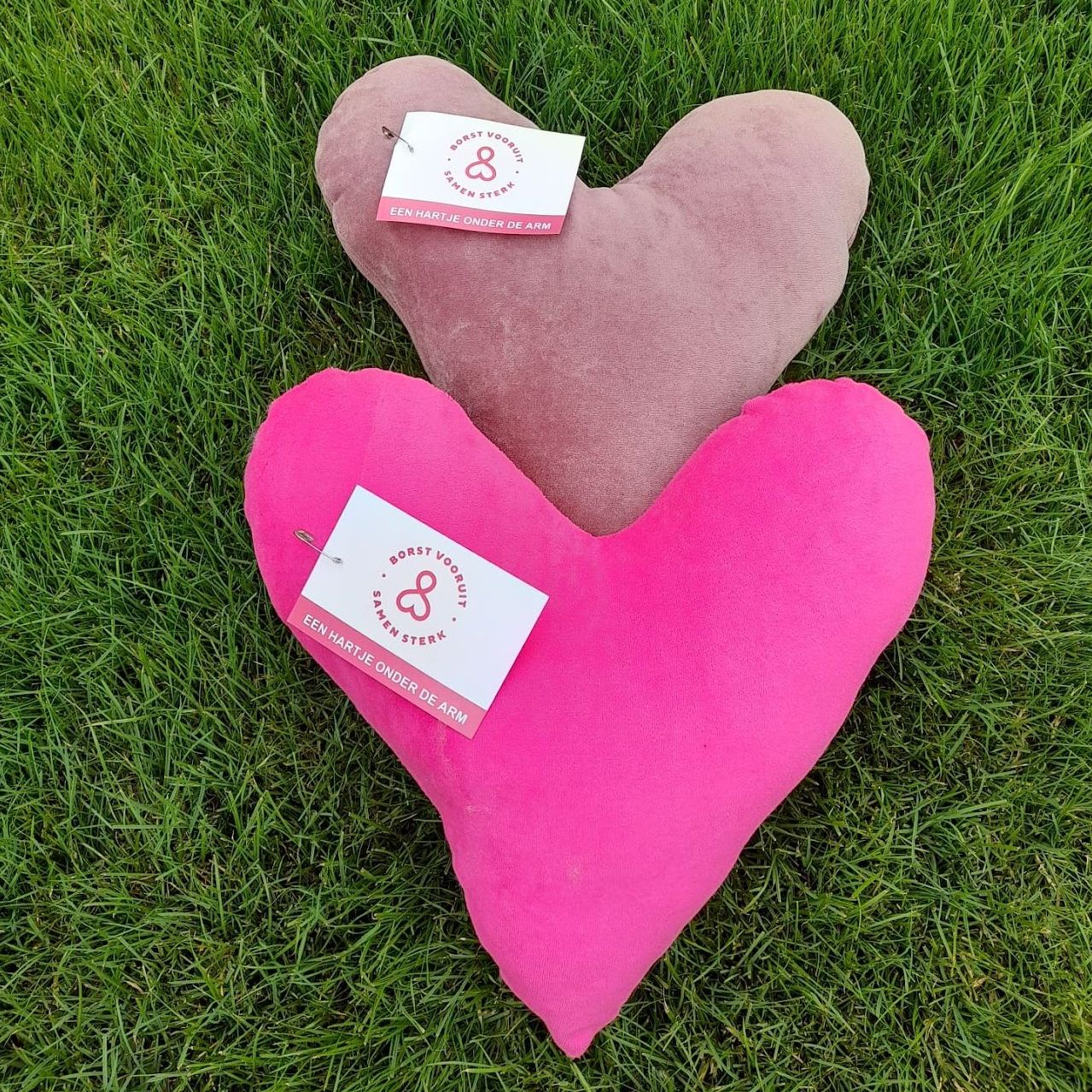 Troostkussens voor borstkanker patiënten